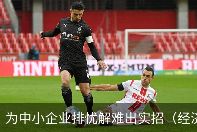 为中小企业排忧解难出实招（经济聚焦）